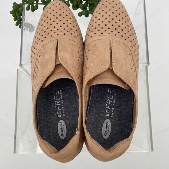 Dr Scholls Be Free Improved Perforated Comfort Loafers Beige‎ Slip-On Size 7 - Picture 6 of 10